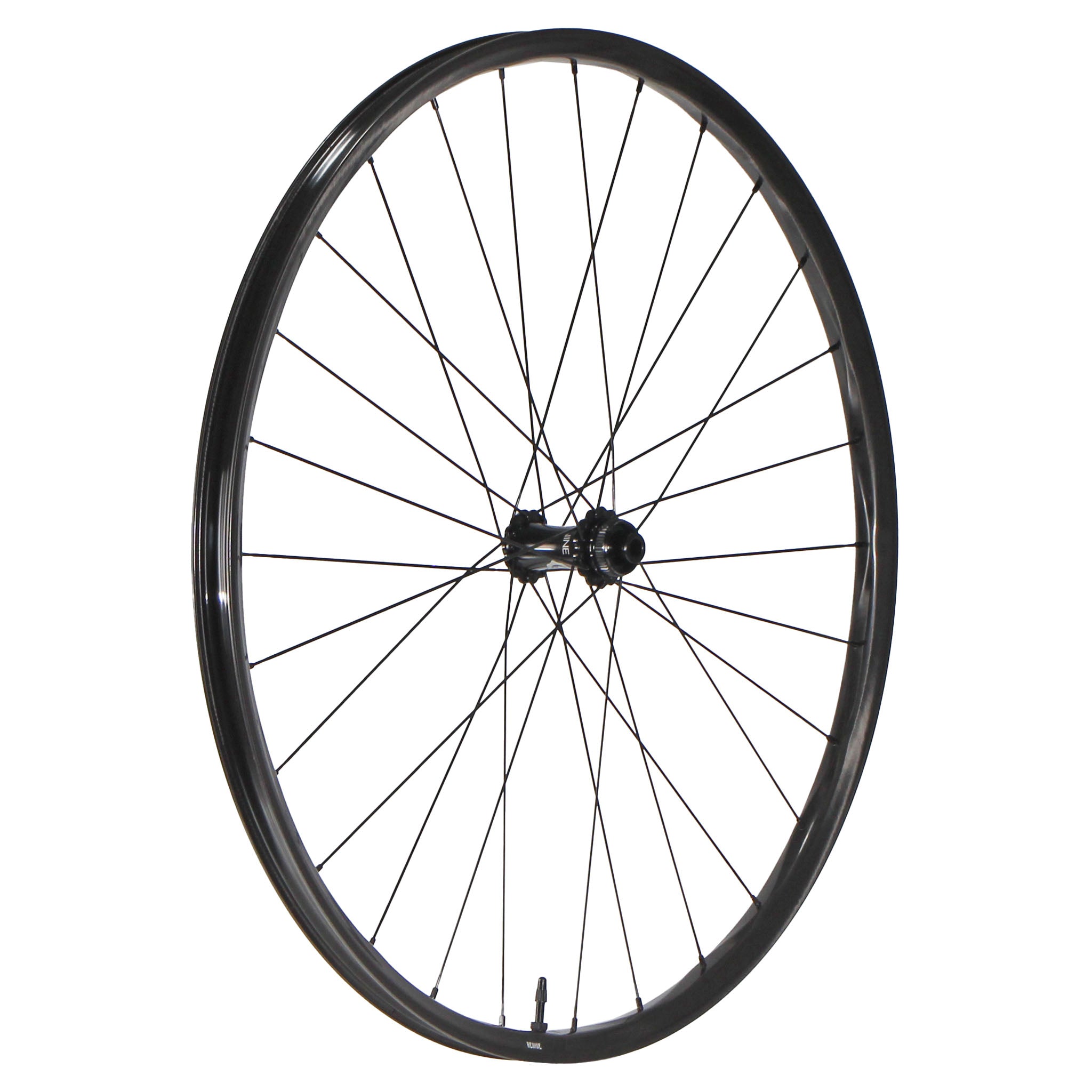 We Are One Revive 2.0 700c Front Wheel 12x100 Black