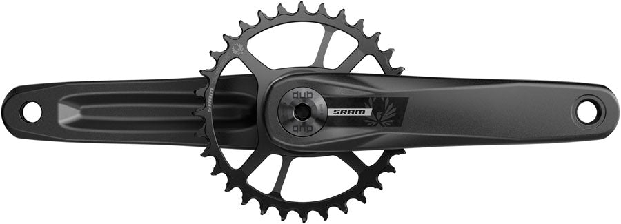 SRAM S200 Eagle Crankset - 165mm 32t Steel Chainring Aluminum Crankarms DUB Wide Spindle BLK 55mm Chainline B1
