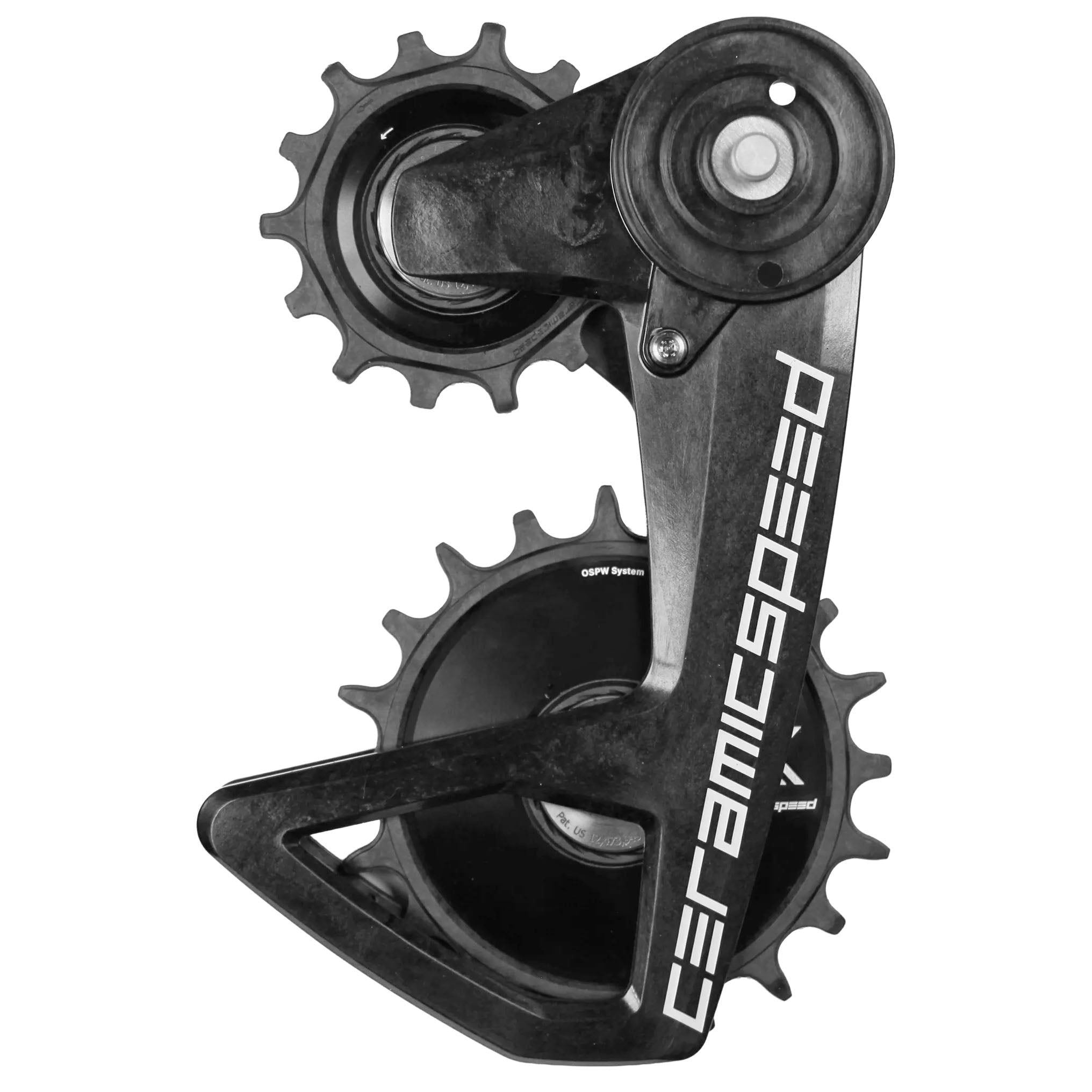 CeramicSpeed OSPW ALPHA Shimano GRX/XTR/XT 12S Di2 Black TEAM