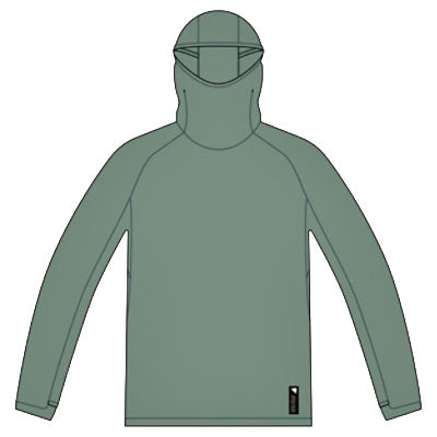 Endura Alltrack Roam Scuba Hoodie L Sage Green