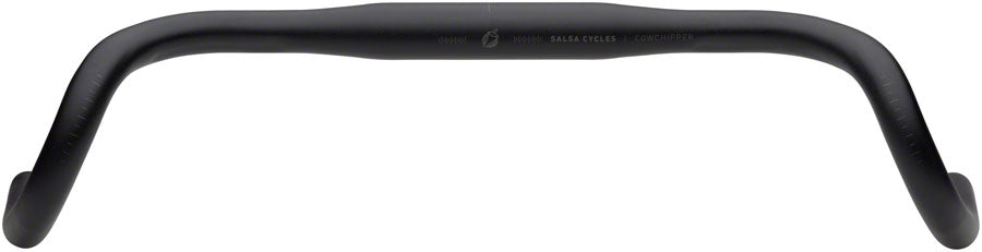 Salsa Cowchipper Drop Handlebar - 31.8mm Clamp 42cm Width Aluminum Black