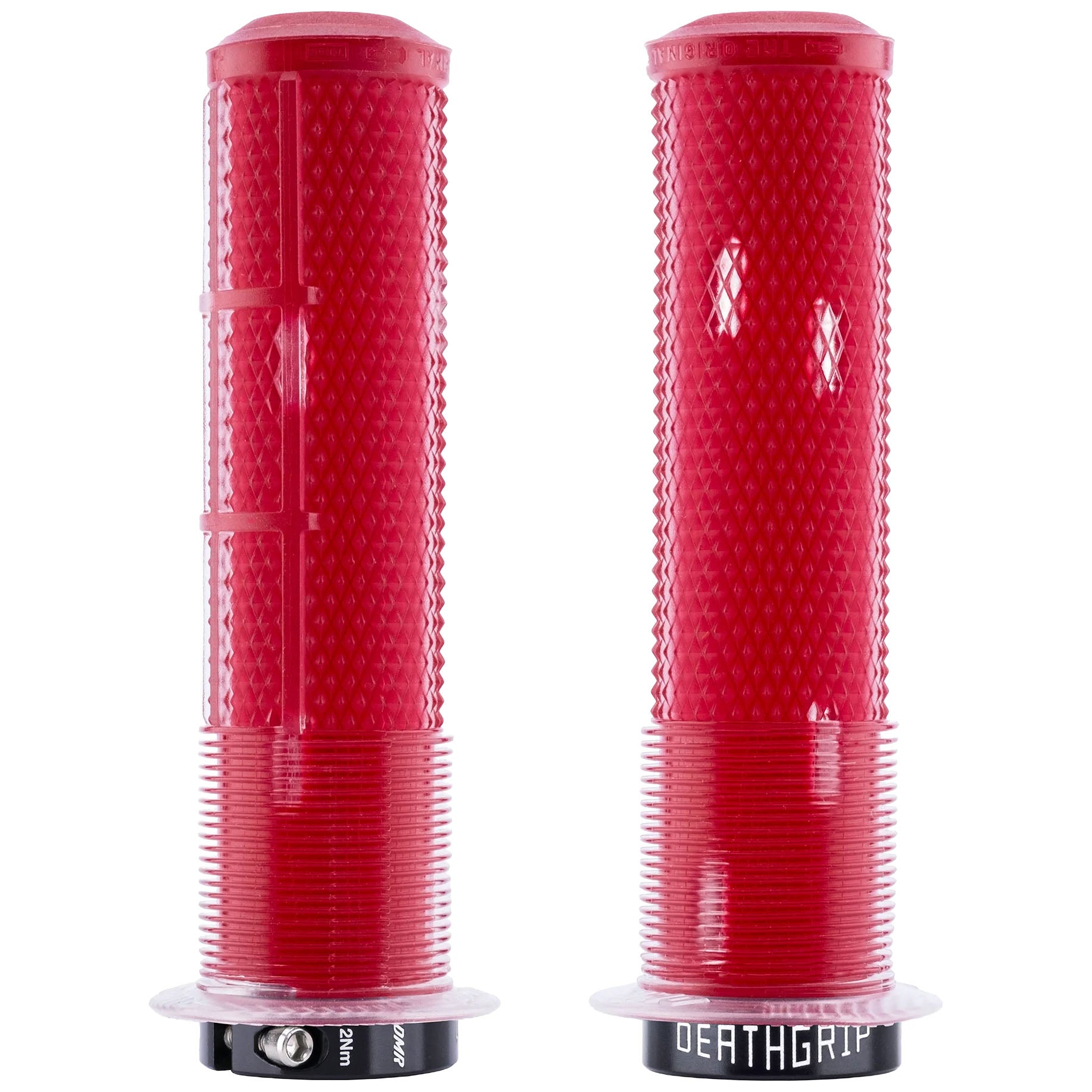DMR Flanged Deathgrip2 Thick - Clear Red