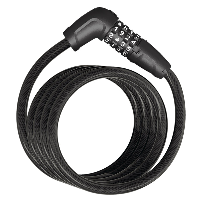 Abus 5510 Numero Cable Combo Lock 10mm 5`10.8`/180cm Combo Black 3 of 15 Not Included 5510C