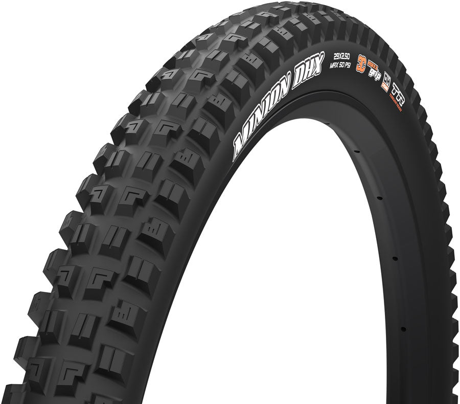 Maxxis Minion DHX Tire - 27.5 x 2.5 Tubeless Folding BLK 3C MaxxGrip New DH E-50