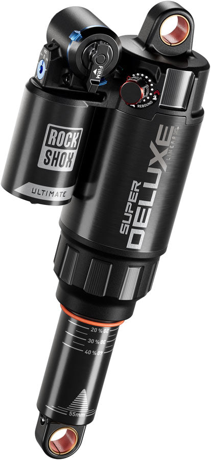 RockShox Super Deluxe Ultimate RC2T Rear Shock - 230 x 62.5 mm Linear XL Air Token Loc 2 Reb 55 / Comp 34 L/O 45 Standard D1