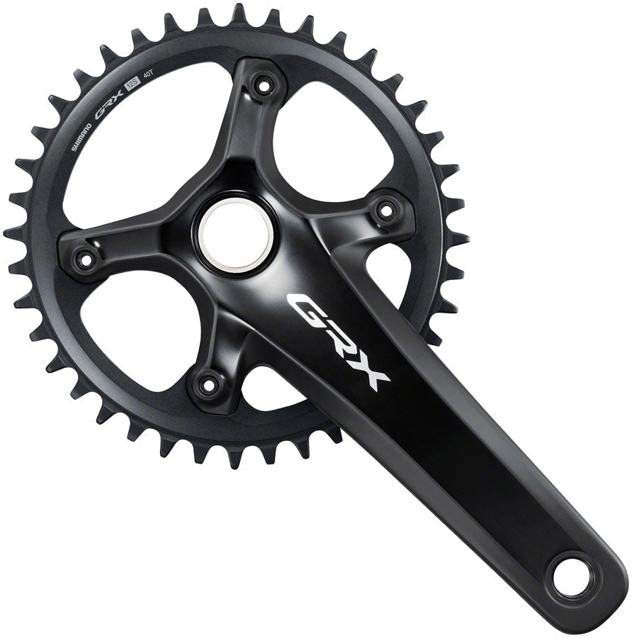 Shimano GRX FC-RX820-1 Crankset - 170mm 12-Speed 42t Asymmetric 110  BCD Hollowtech II BLK