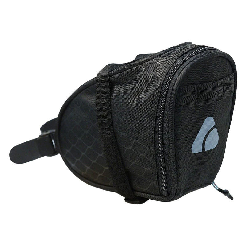 Axiom Oceanweave Aeropack M Seat Mount Bag Velcro Straps 4.3x3.3x6.7` 70 c.i. Black
