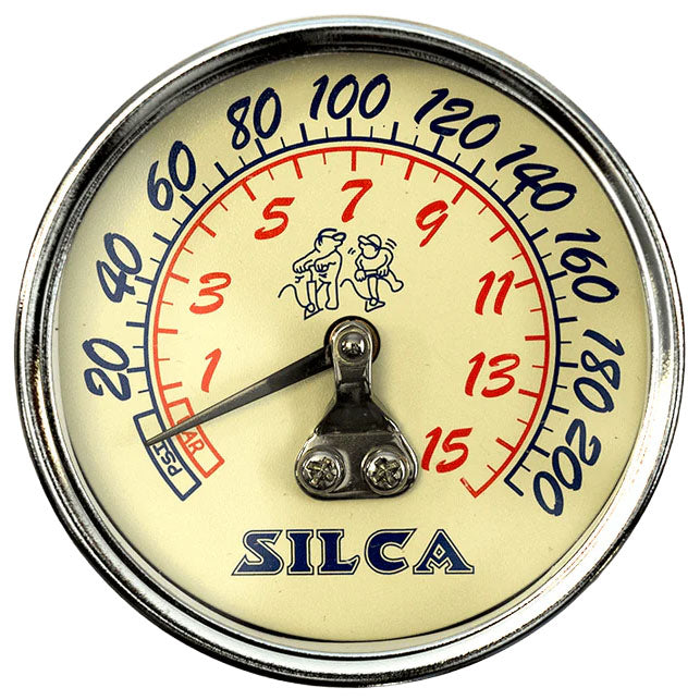 Silca SuperPista and Pista Replacement Gauge 210psi