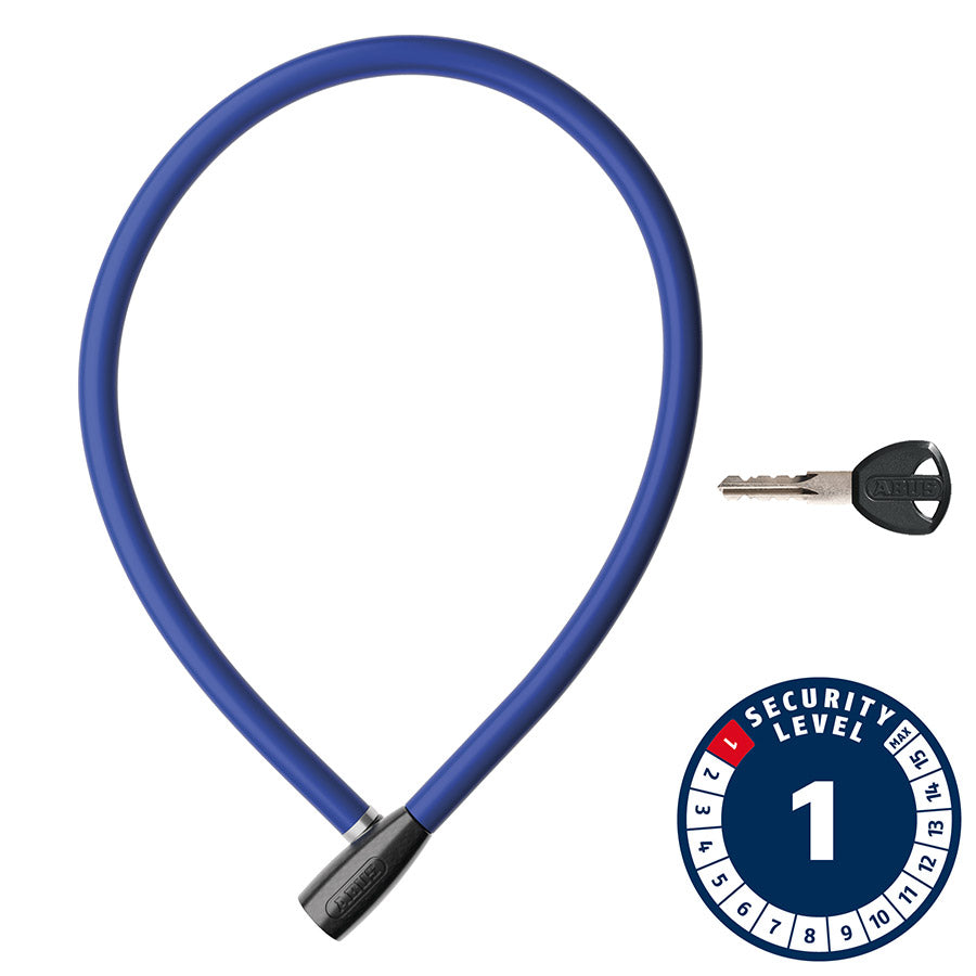 Abus Cavo 1406K Cable lock Key 6mm 55cm 1.8' Blue