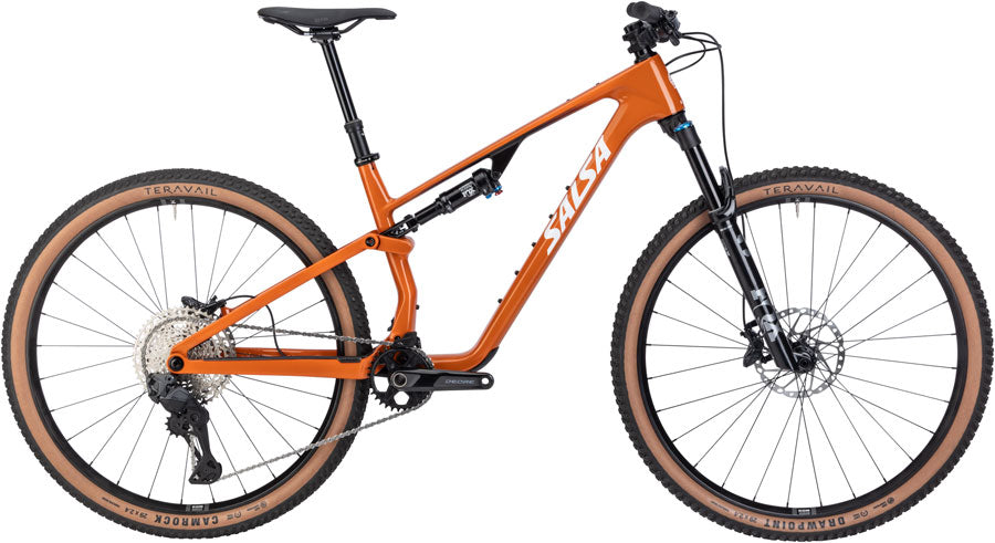 Salsa Spearfish C Deore Di2 Bike - 29" Carbon Amber Large