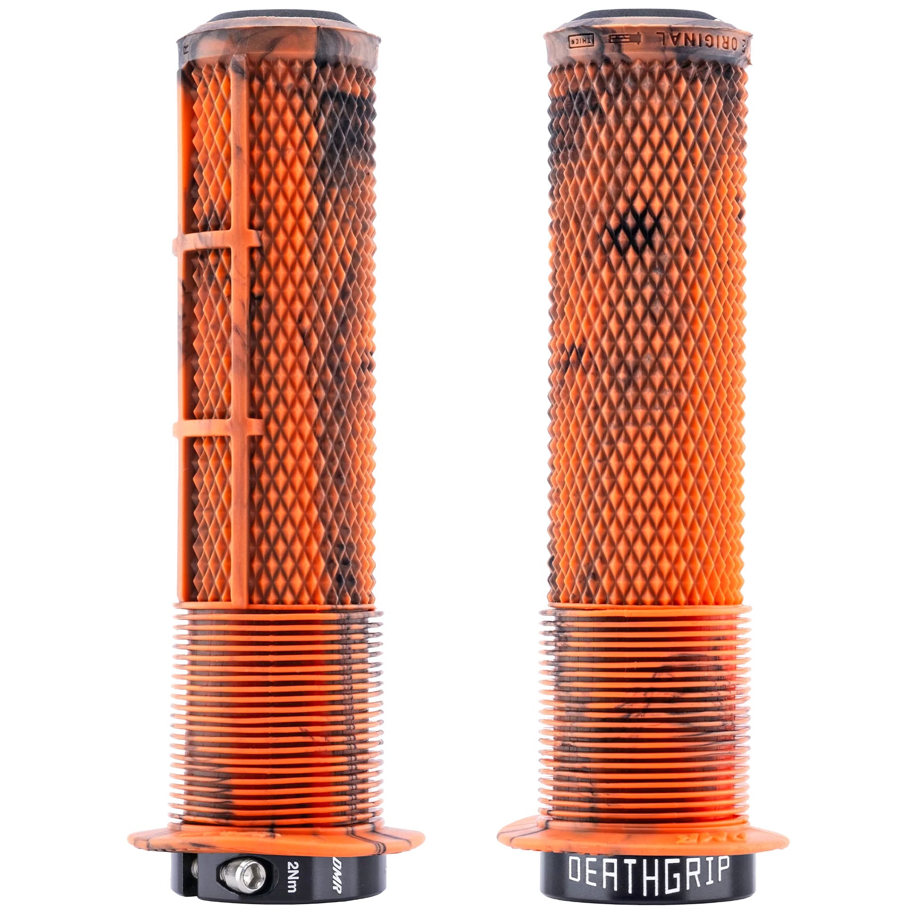 DMR Flanged Deathgrip2 Thick - Orange Marble
