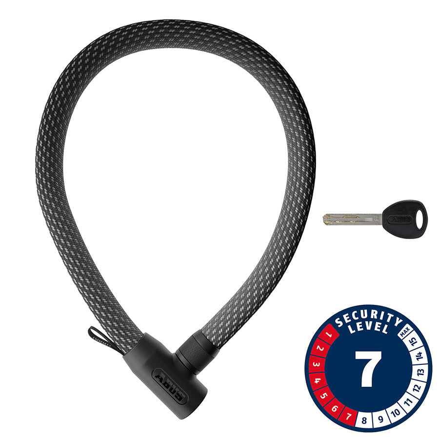 Abus Yarnit 4004K Chain Lock Key 24mm 85cm 33.5" Black
