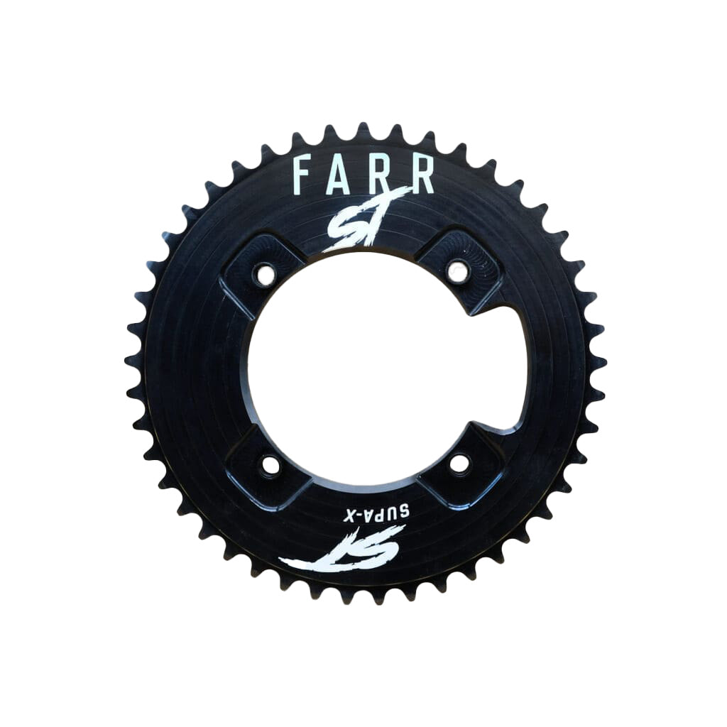 Farr-ST BMX Supa-X CNC Chainring 104BCD x 47t Black  
